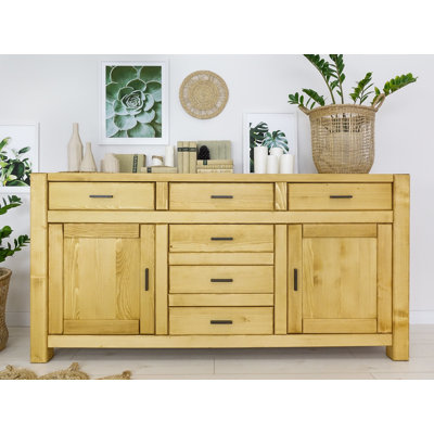 Mccluskey 180cm Solid Wood Sideboard