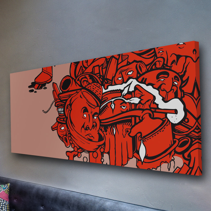 Big Business 2 by Josh Ruggs - Wrapped Canvas Print, 30cm H x 61cm W