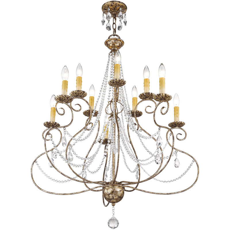 Alexix 10 - Light Dimmable Chandelier