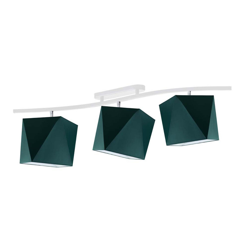Dencil 97cm 3 -Light Track Kit, Green, White