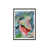 Espresso Paper Single Picture Framed