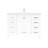 Anvay 48 in. Single Sink Freestanding Bath Vanity in Matte White with Carrara Quartz Top-693936826-691918557