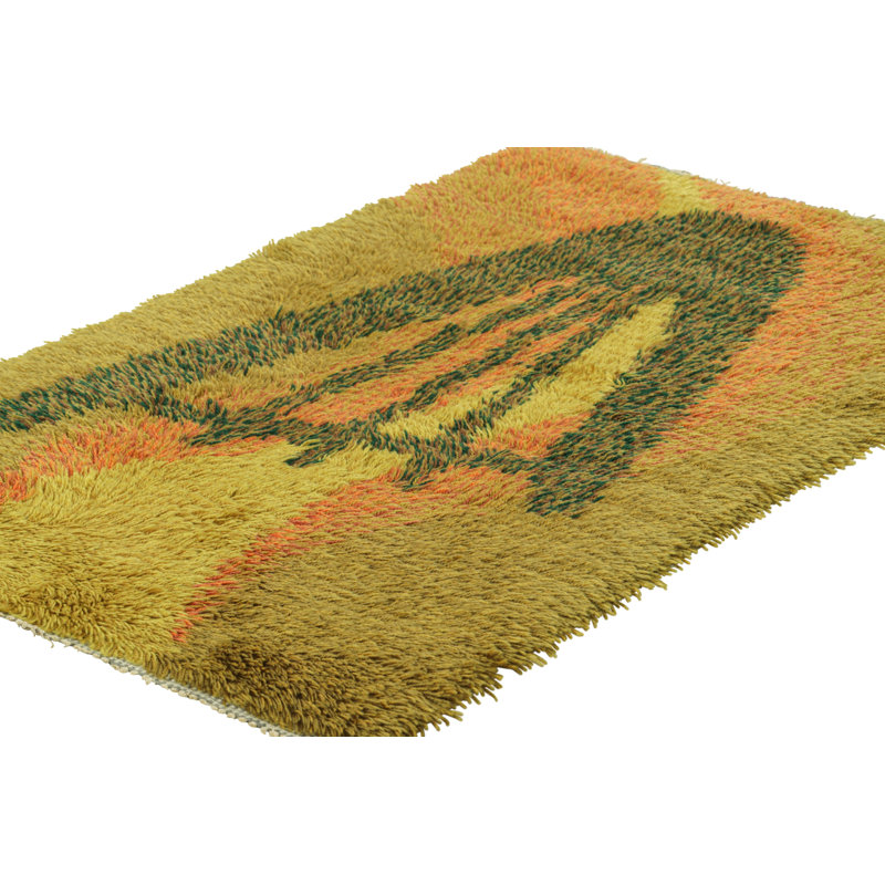 One-of-a-Kind 2’7x4’3 Hand Knotted Area Rug
