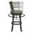 Gabryele Swivel Upholstered Counter Stool with Solid Wood Frame-1296571125