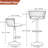 Ginko Modern Swivel Bar Stool with Backrest, Adjustable Height Kitchen Island Stool with Upholstered Seat and Footrest,-93498215-90489189