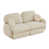 Chenille crème beige