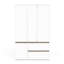 3 Door Chipboard Wardrobe