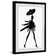 'Little Black Dress II' - Picture Frame Graphic Art Print on Paper
