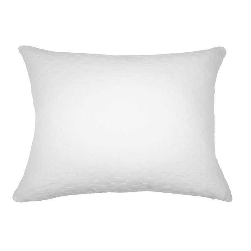 Lumbar Pillow Cover & Insert, 15"H x 20"W, Ash, No Pattern