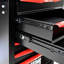 20" Tool Storage Chest - 7 Drawers, Bearing, Steel 7 Lockable, Black&Red Construction