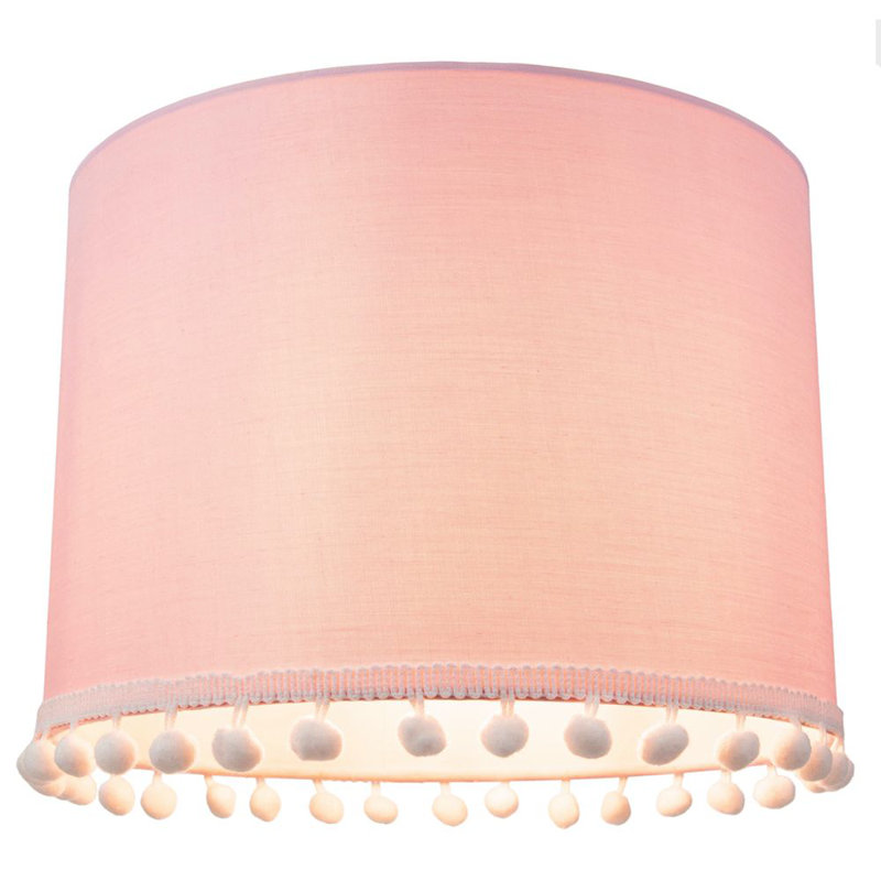 18cm H Cotton Drum Lamp Shade ( Screw On )