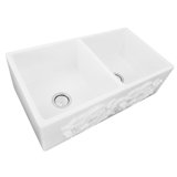Vineyard 33'' L Farmhouse Double Basin Kitchen Sink