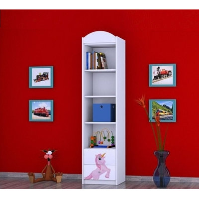 Angelina 183 cm H X 45 cm W Kids Cube Bookcase