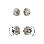 Nostalgic Warehouse Rope Rosette Entry Set with Oval Clear Crystal Knob