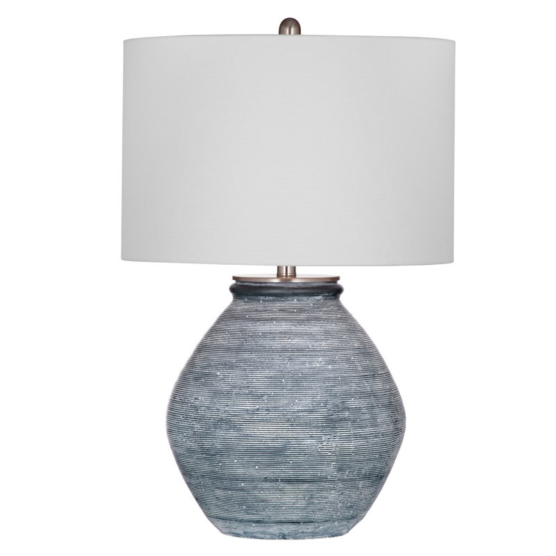 Lampe de table en béton Hinako