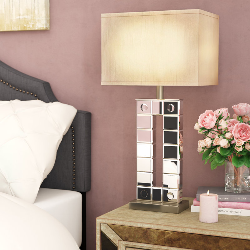 Lampe de table en miroir 27 po Walberg