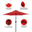 Parasol de marché lumineux 7,5 pi Atanase-2051477505-2051477509