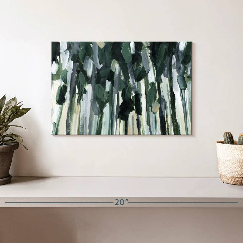 Avery Mountain Mist, paysages abstraits I, H 8 po x l 12 po