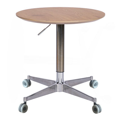 Adjustable Coffee Table 360 Swivel Counter Bar Height Aluminum Star Base For End Table Dining Room Home Kitchen Table