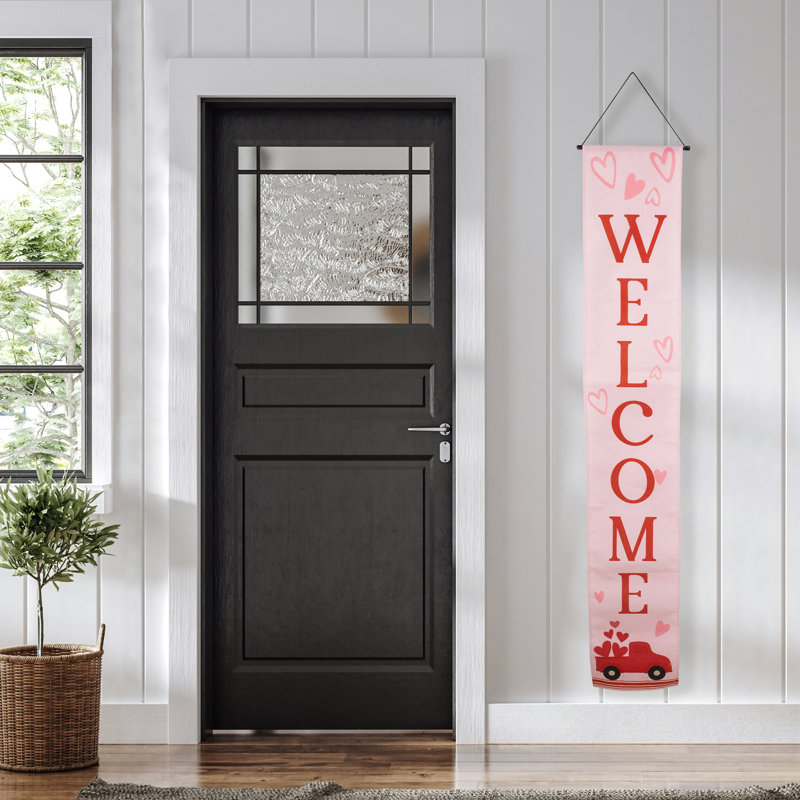 Canvas Text & Numbers Wall Decor