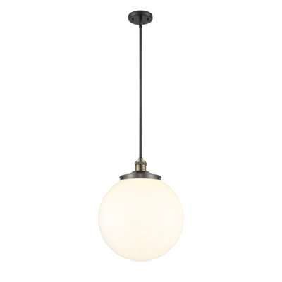 Luminaire suspendu simple à 1 lumière Beacon