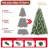 Spray Decorative Christmas Tree-493596950