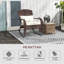 Chaise berçante d'extérieur en osier et rotin-1437828708