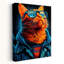 Art mural élégant, chat orange moderne-129144925
