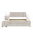 Upholstered Velvet Standard Bed with Shelves-751259054