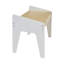 Kids White and Pine Play Table and Chair Set