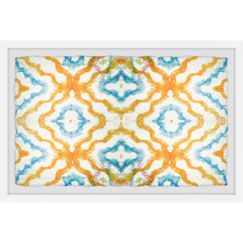 Turbulent Motion - Single Picture Frame Painting, 20cm H x 30cm W x 3.81cm D