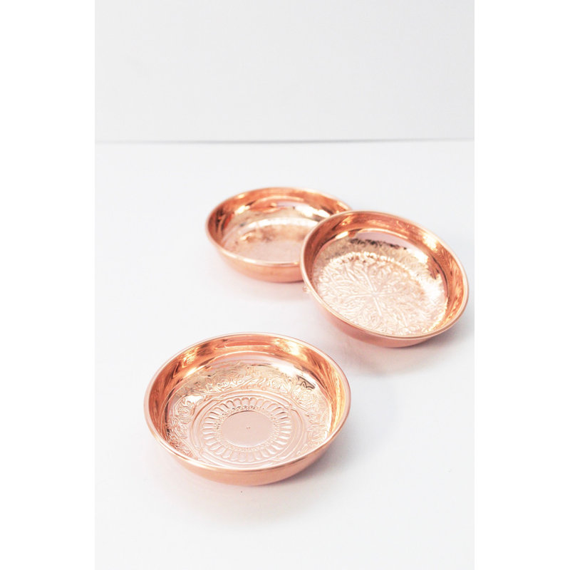 Coppermill Signature Copper / Copper Plated Decorative Plate 3