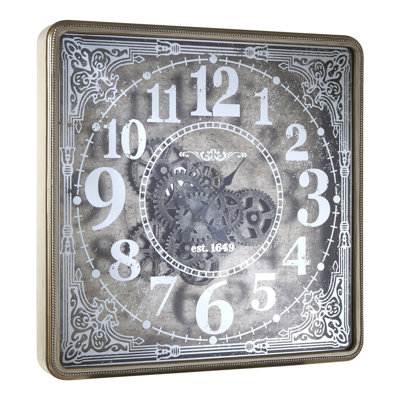 Petersfield Metal Wall Clock