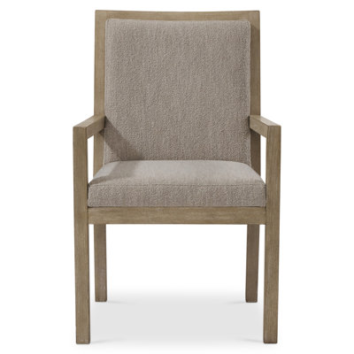 Prado Upholstered Back Armchair in Beige