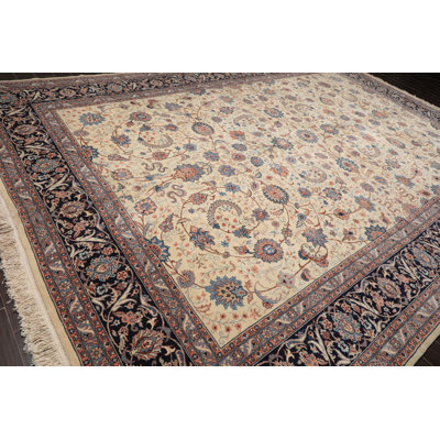 One-of-a-Kind 10'9'' X 15'7'' Wool Area Rug in Cream