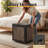 40 Gallon Outdoor Deck Box, Lockable Waterproof Resin Storage Container