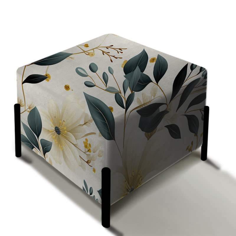 Repose-pieds Floral Vine Delight Serenity