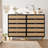 Rattan 5 Drawer Dresser-128544806