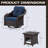 Miram Swivel Wicker Outdoor Lounge Chair-424236044