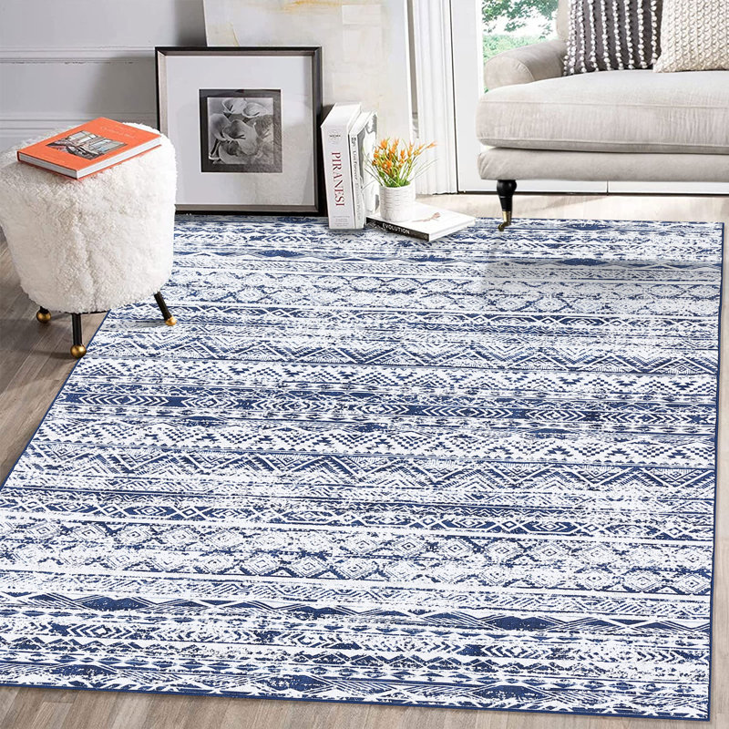 Tapis Maguerite avec envers antidérapant, Rectangle 5 pi x 7 pi
