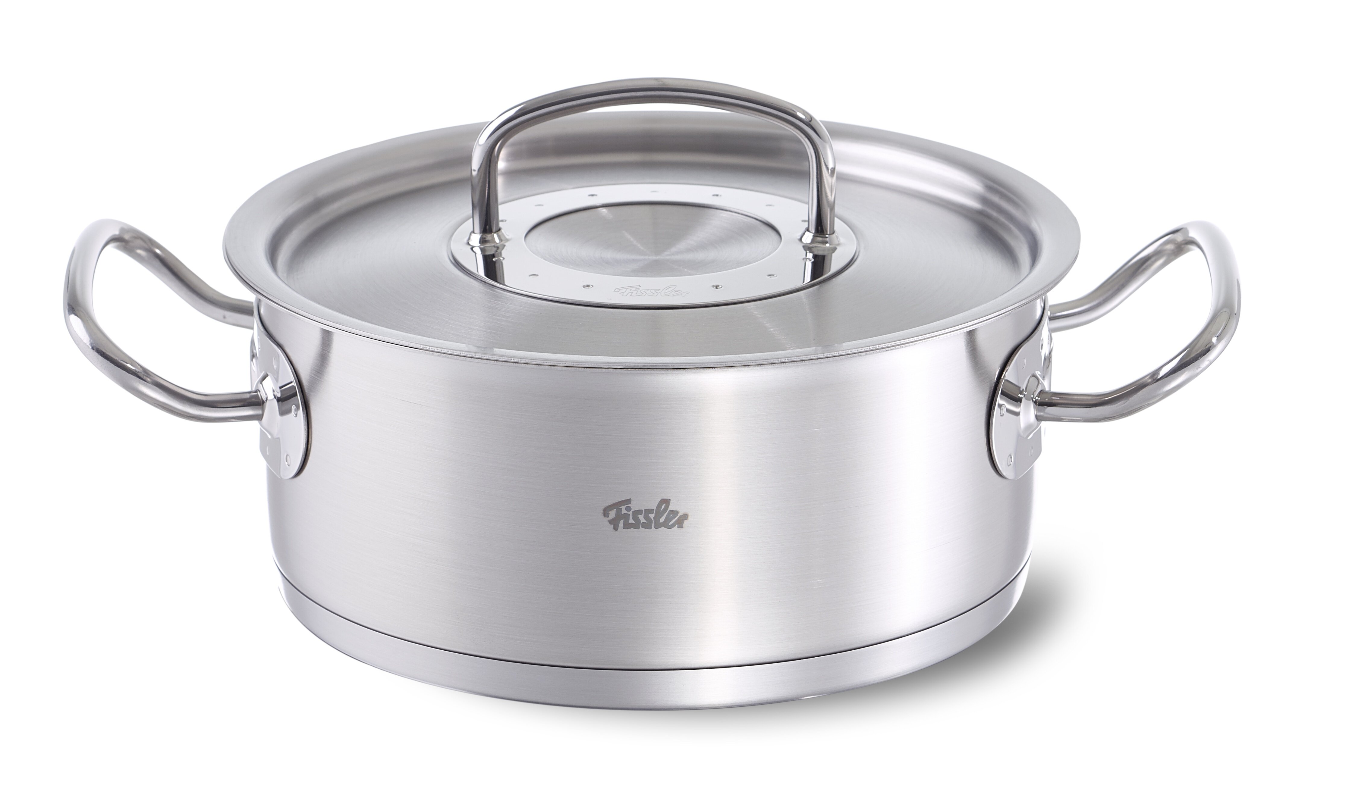 Buy stainless steel roasters and casserole pots, Fissler®