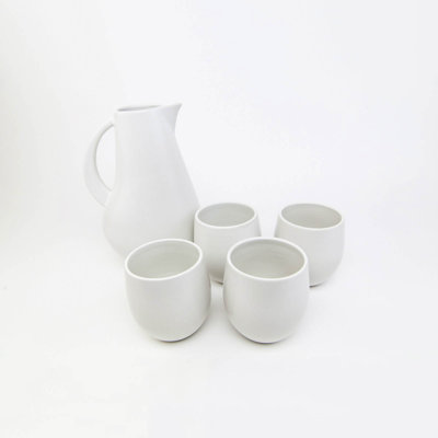 Borgen Goblet 5 Piece Pitcher Set