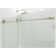Galaxy 56 - 60 in. x 78 in. Fully Frameless Fluted Sliding Shower Door