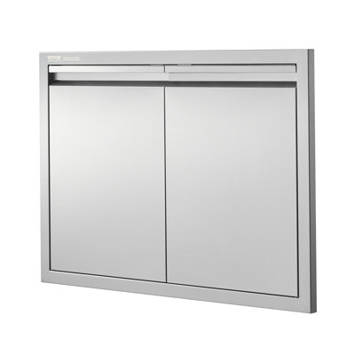 Porte de cuisine extérieure pour îlot de barbecue 30 po x 21 po VEVOR Acier inoxydable