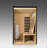 2 Person Indoor FAR Infrared Sauna in Canadian Hemlock With Bluetooth Speaker, Intelligent Control Panel, Chromotherapy Lighting+Red Light Function+Starlight Lights