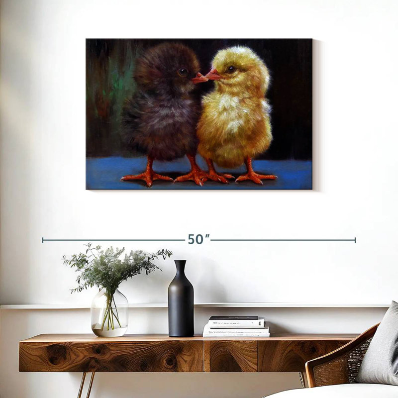 Brampt The Kiss Chicks, H 24 po x l 36 po