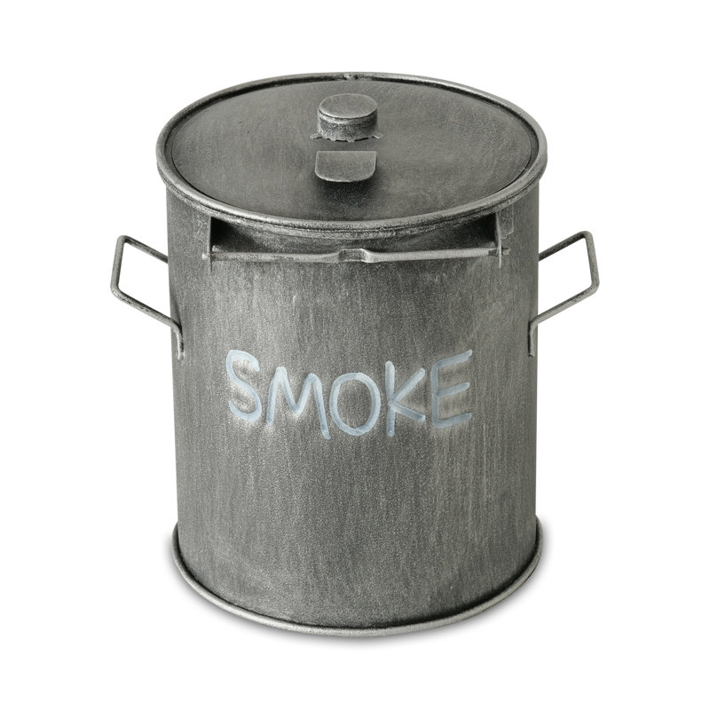 Cendrier fumée, Noir