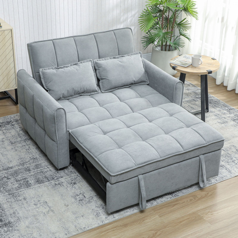 124.5cm Wide Sofa, Grey