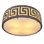 Athens 4 - Light 24'' Shaded Drum LED Flush Mount