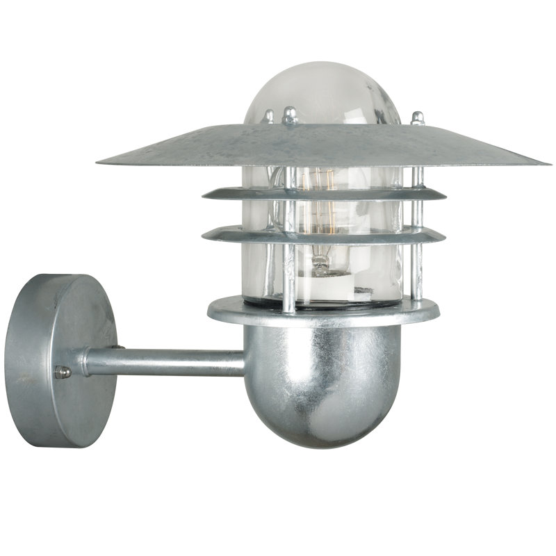 Wall light "Agger", Hot galvanised steel sheet